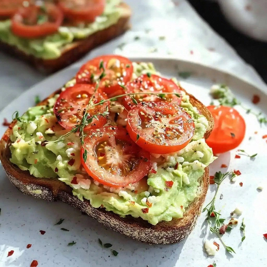 Cottage Cheese Avocado Toast (