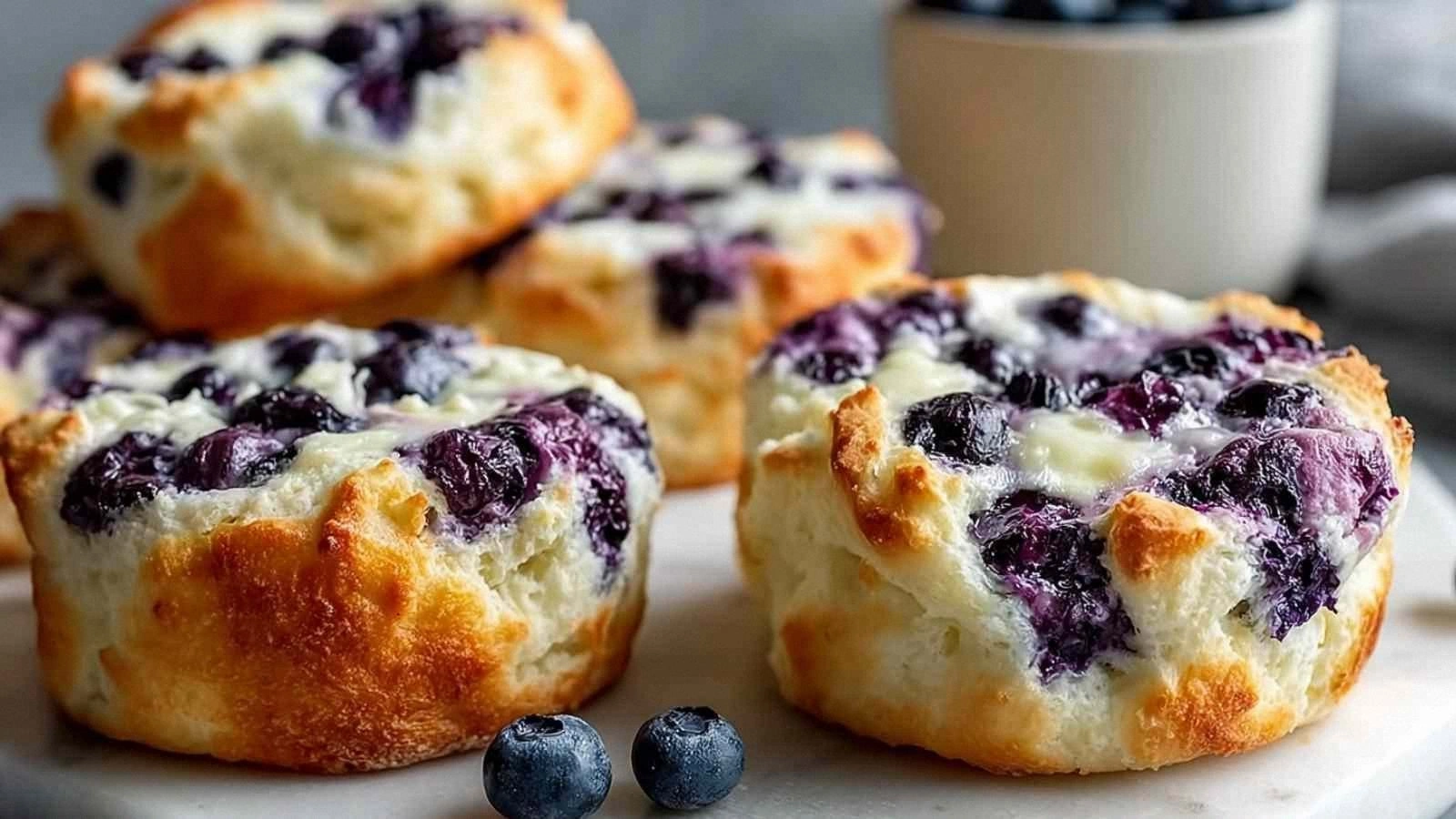 Cottage Cheese Blueberry Cloud