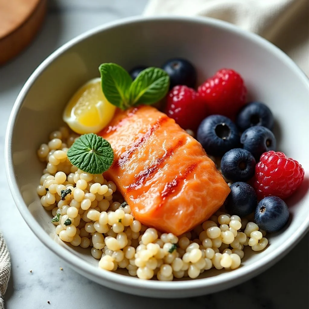 Cottage Cheese Bowl with Berries