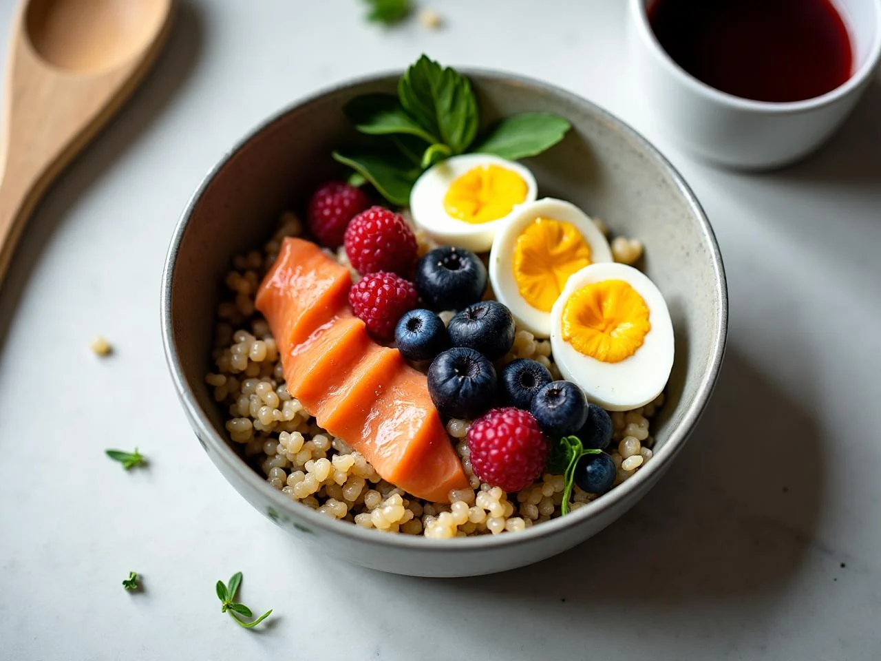 Cottage Cheese Bowl with Berries