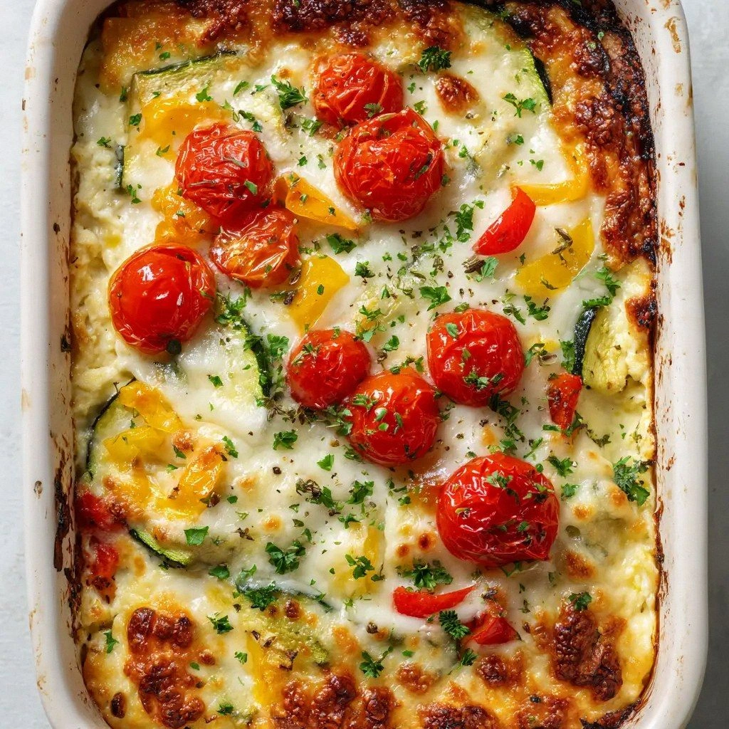 Cottage Cheese Veggie Bake: A 