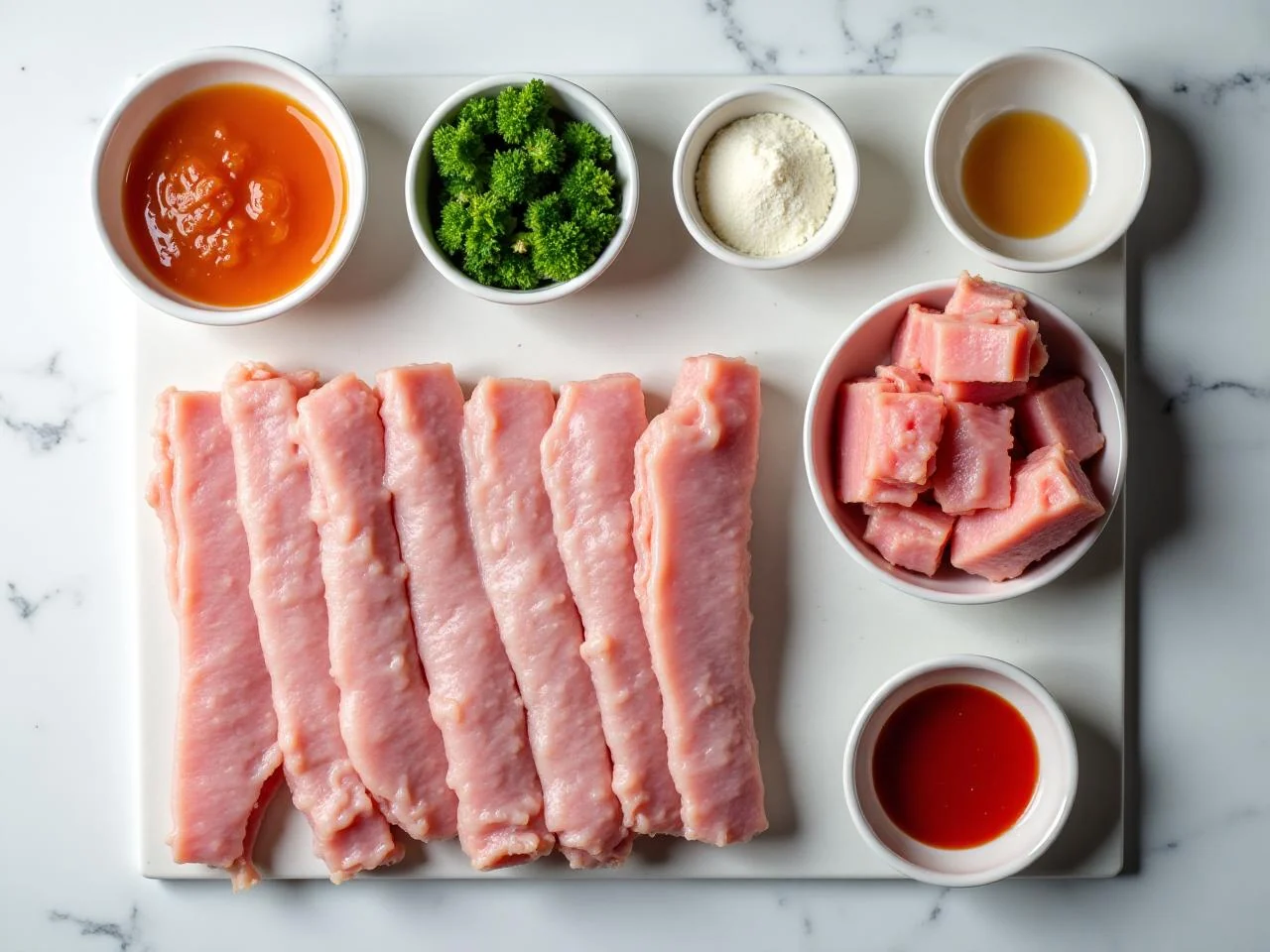 Ingredients for Country-Style Pork Ribs