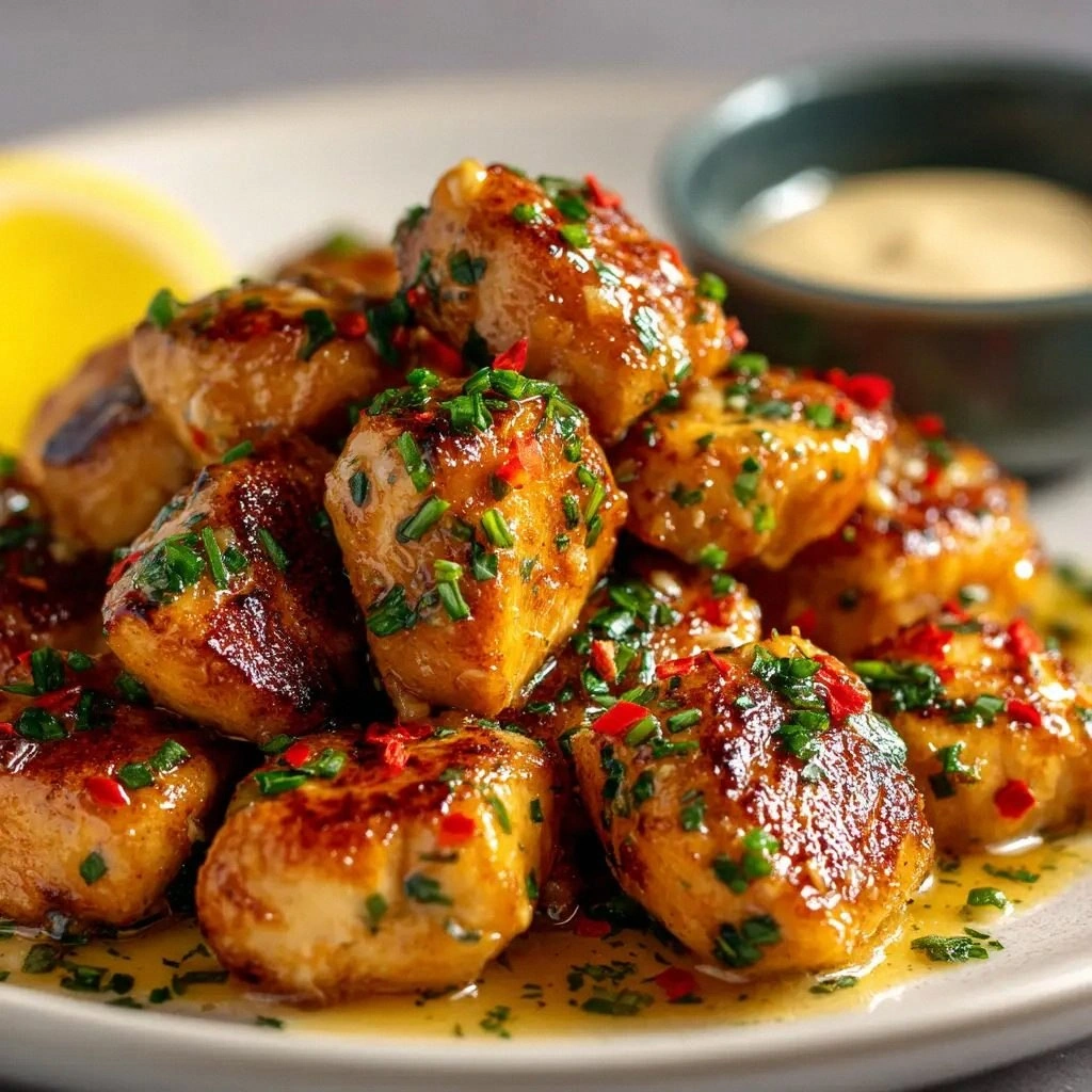 Cowboy Butter Chicken Bites: T