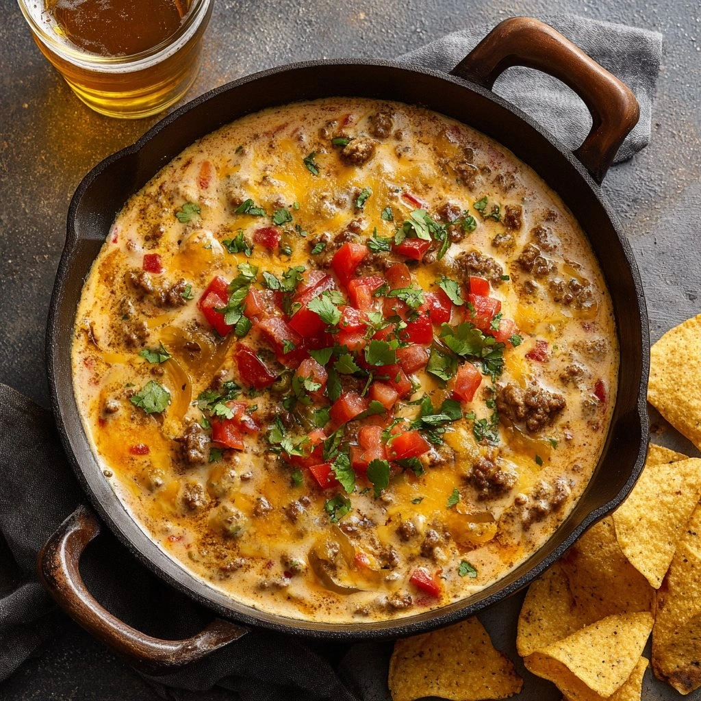 Cowboy Queso : Bold, Meaty, an