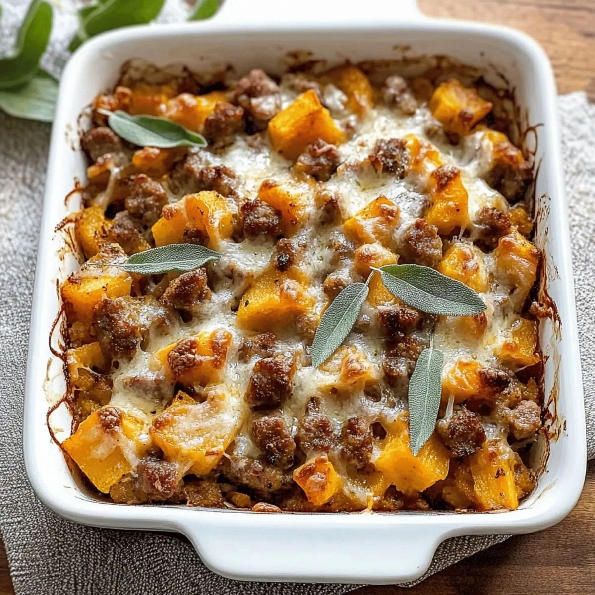 Cozy Butternut Squash Casserole for Autumn Comfort