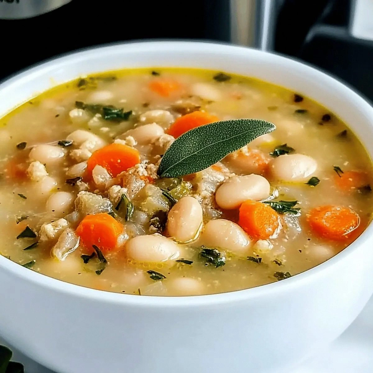 Cozy Italian White Bean Soup to Warm Your Soul