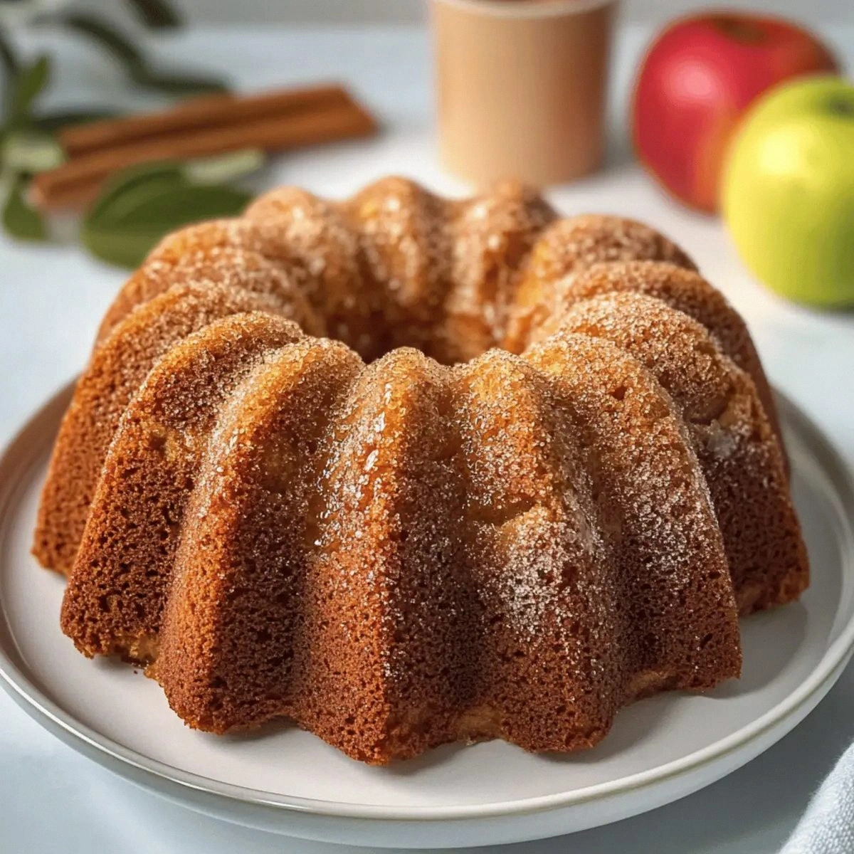 Cozy Up with My Fluffy Apple Cider Bundt Cake Recipe