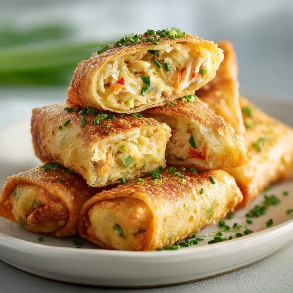 Crab Cake Egg Rolls (The Ultim