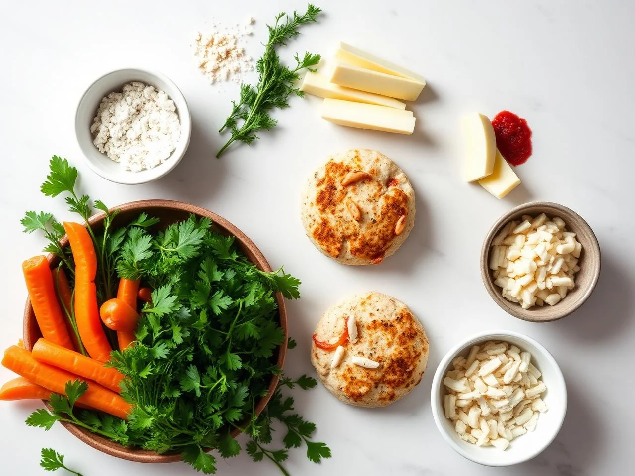 Ingredients for Crab Cakes