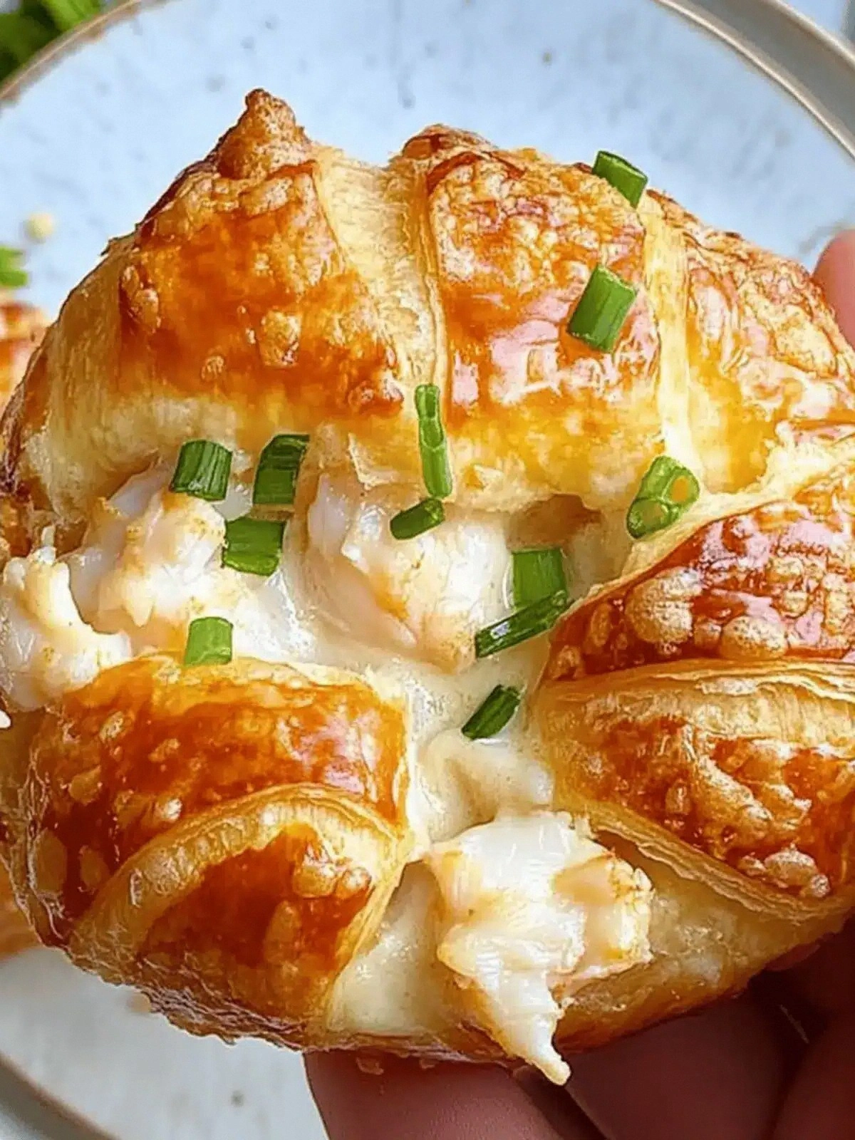 Crab Dip Croissants: Irresisti