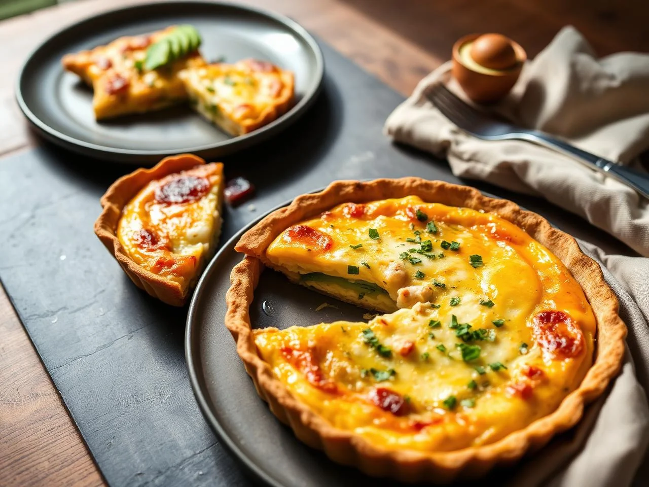 Crab Quiche