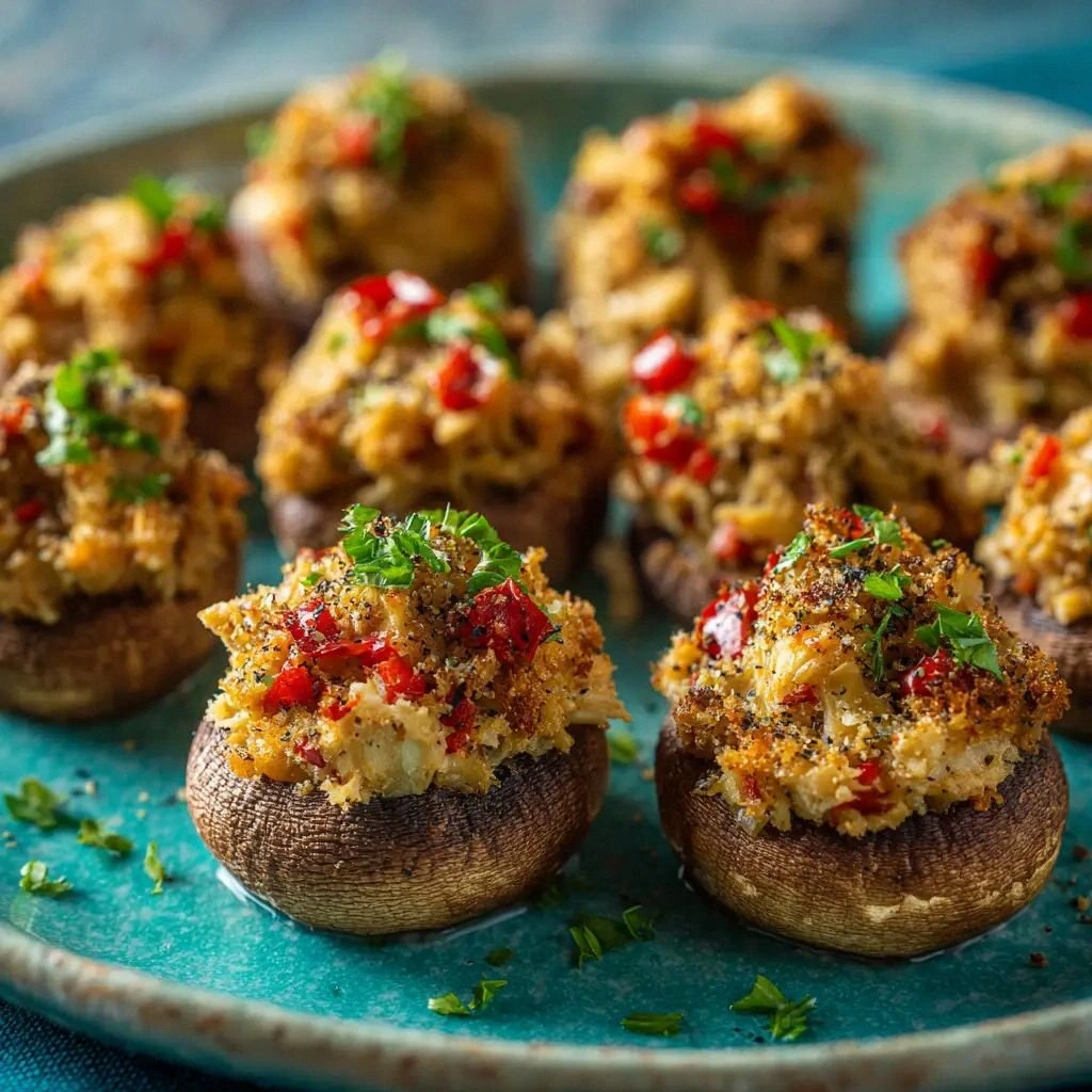Crab-Stuffed Mushrooms: The Ul