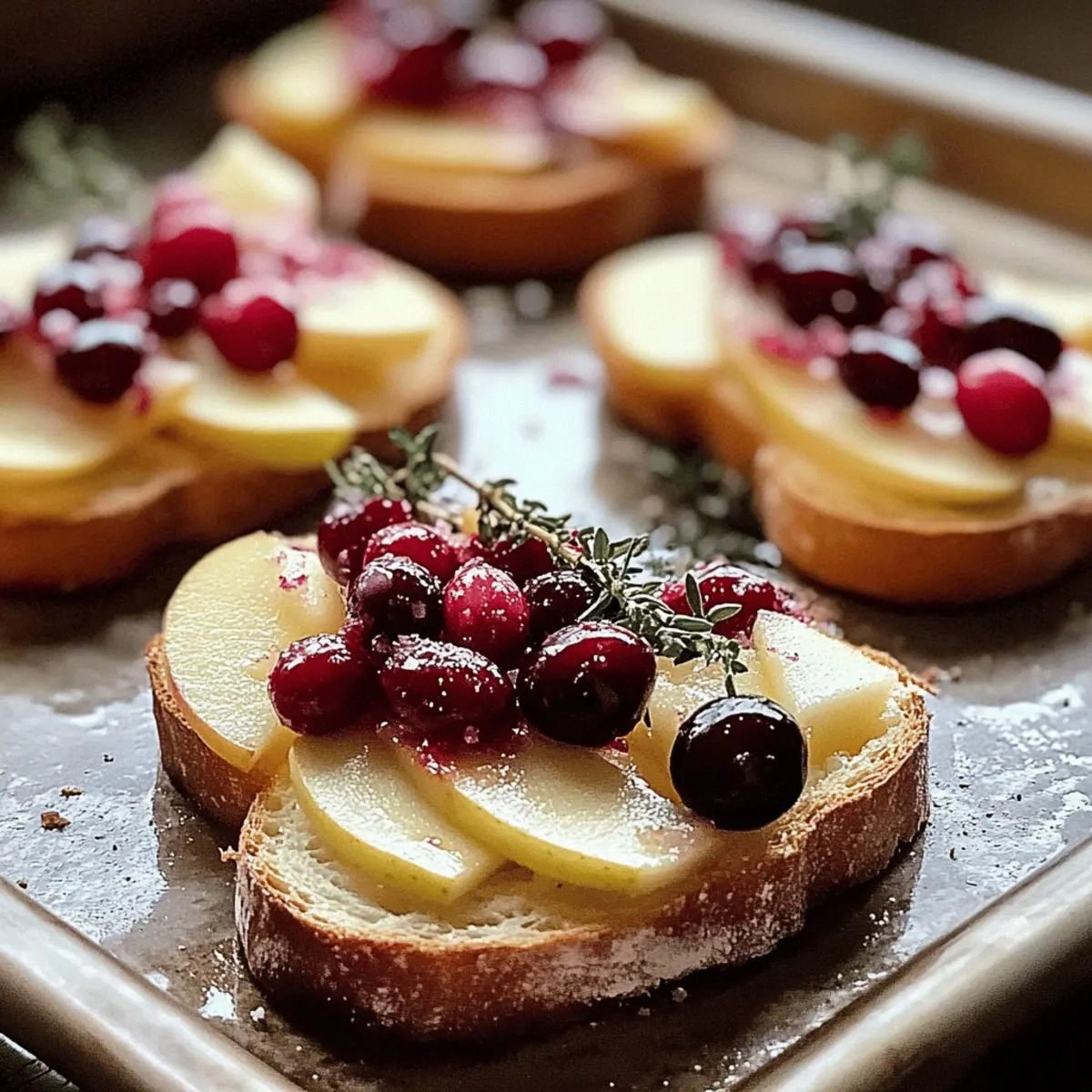 Cranberry Apple Brie Crostini: Your Must-Try Holiday Treat