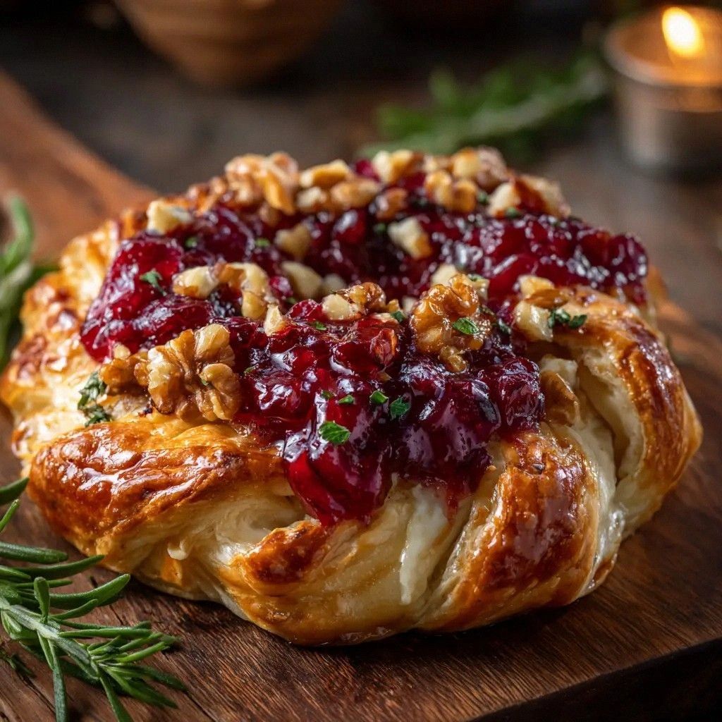 Cranberry Brie Wreath: The Ult