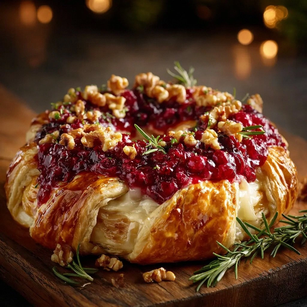 Cranberry Brie Wreath: The Ult