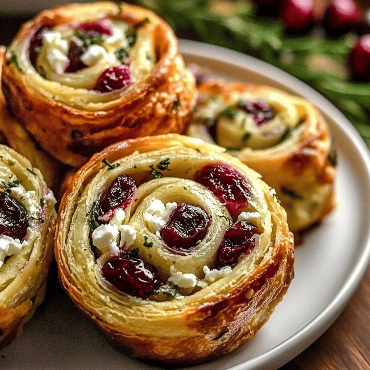 Cranberry Cream Cheese Pinwheels: A Festive Flavor Explosion