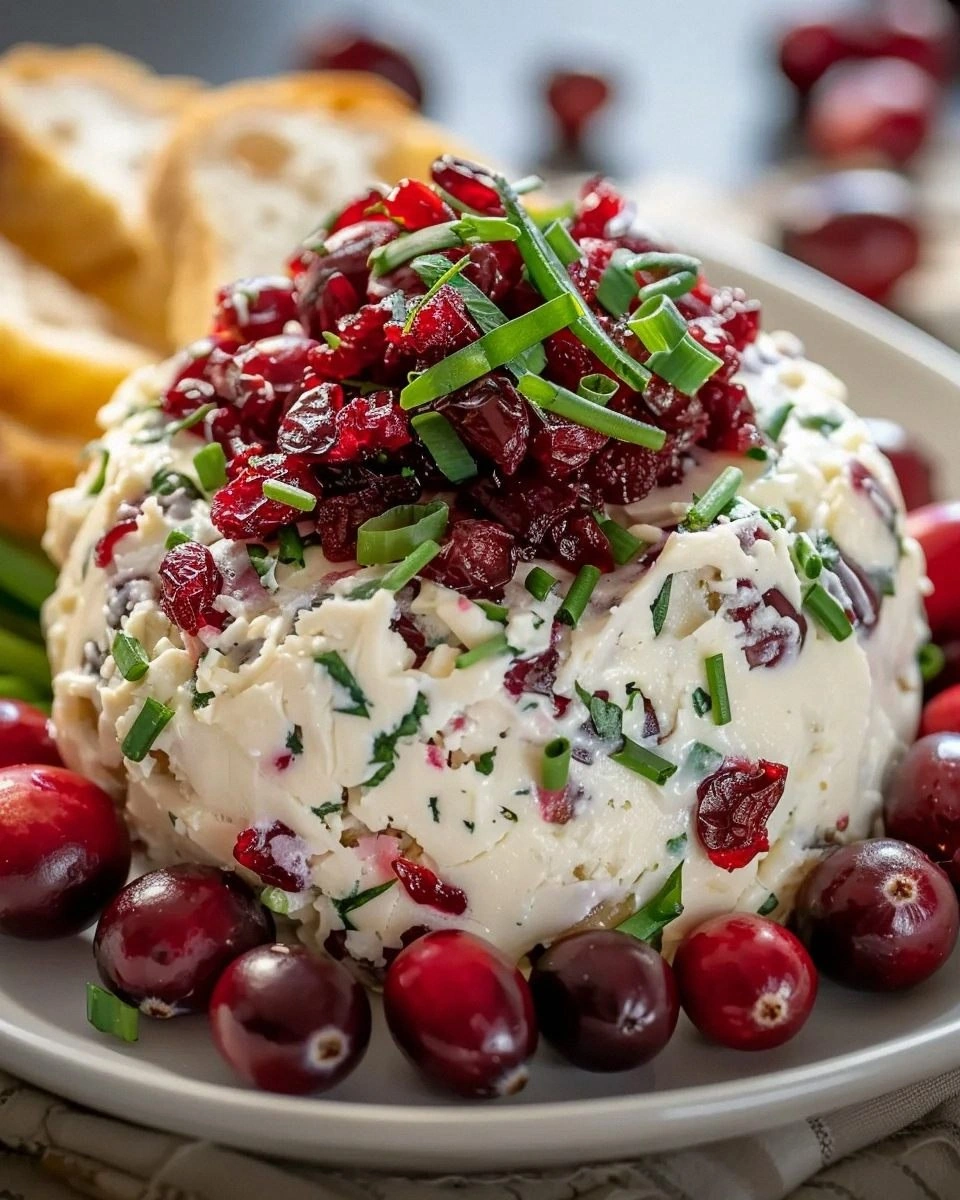 Cranberry Jalapeño Cream Cheese Dip