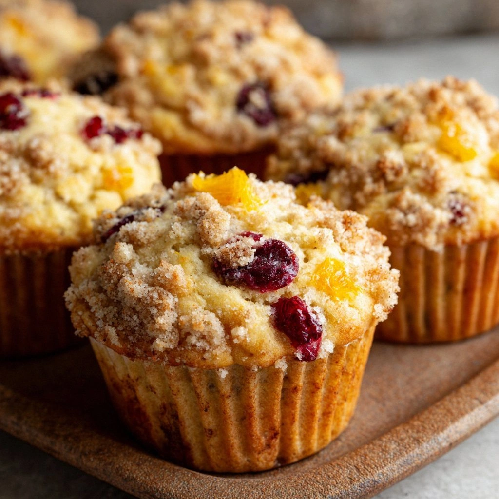 Cranberry Orange Muffins With 