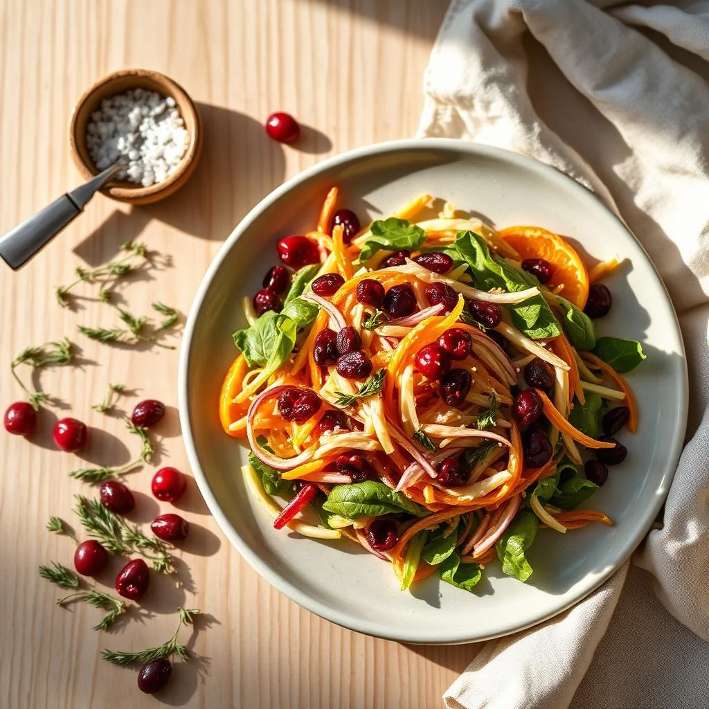 Cranberry Orange Slaw