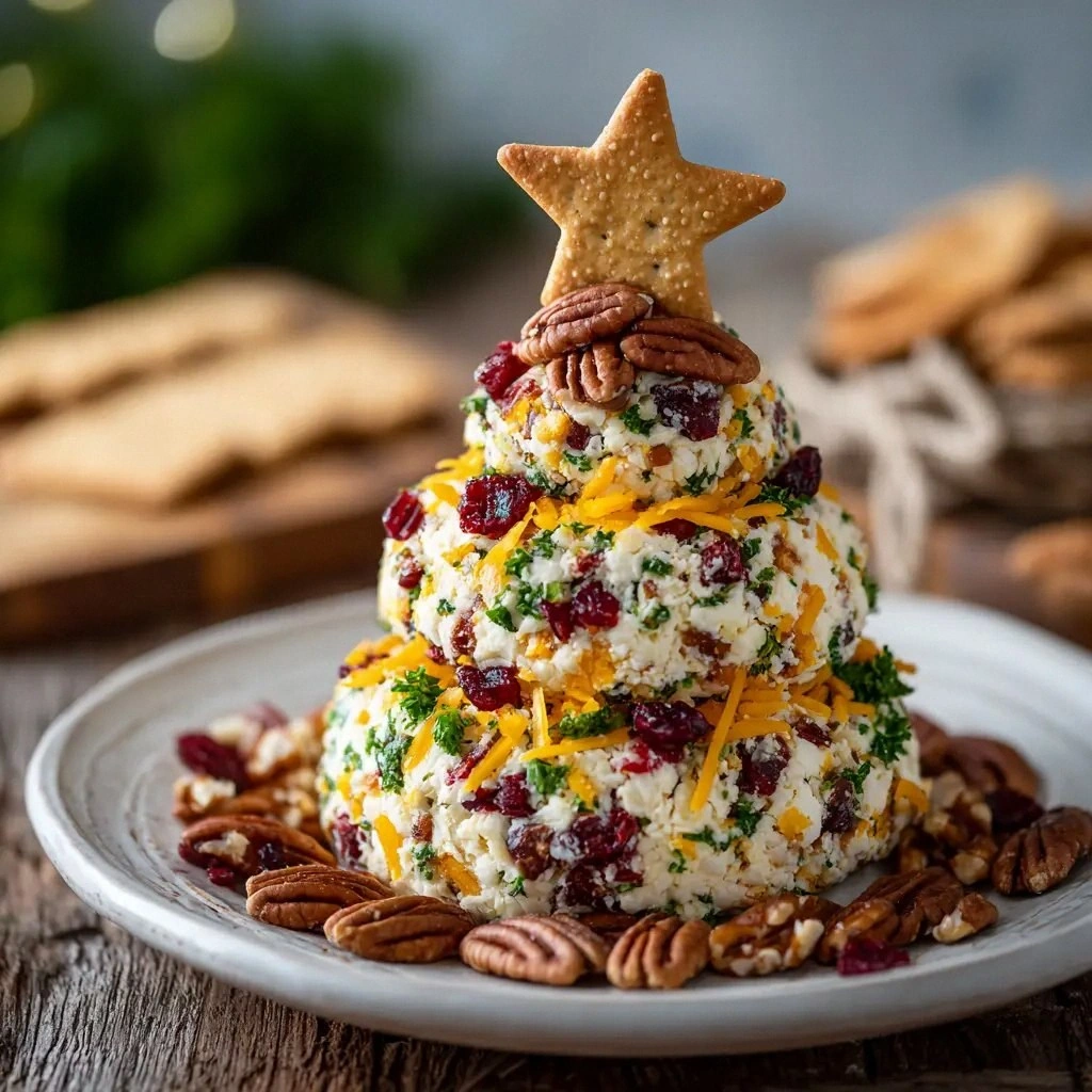 Cranberry Pecan Cheese Ball (T