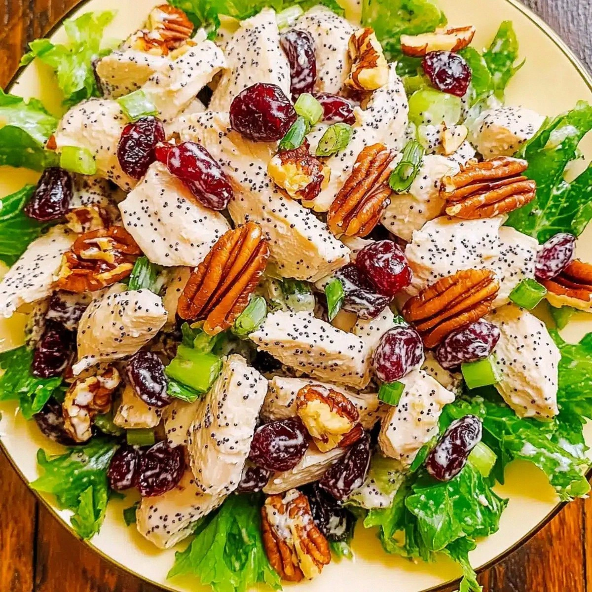 Cranberry Pecan Chicken Salad 