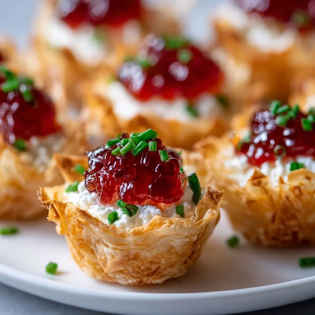 Cranberry Pepper Jelly Appetiz