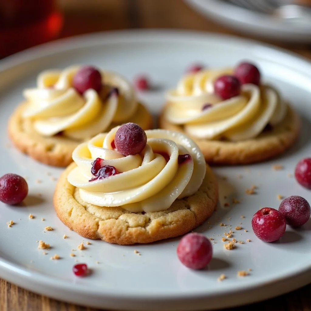 Cranberry White Chocolate Cookies