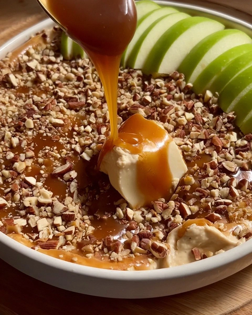 Cream Cheese Caramel Apple Dip