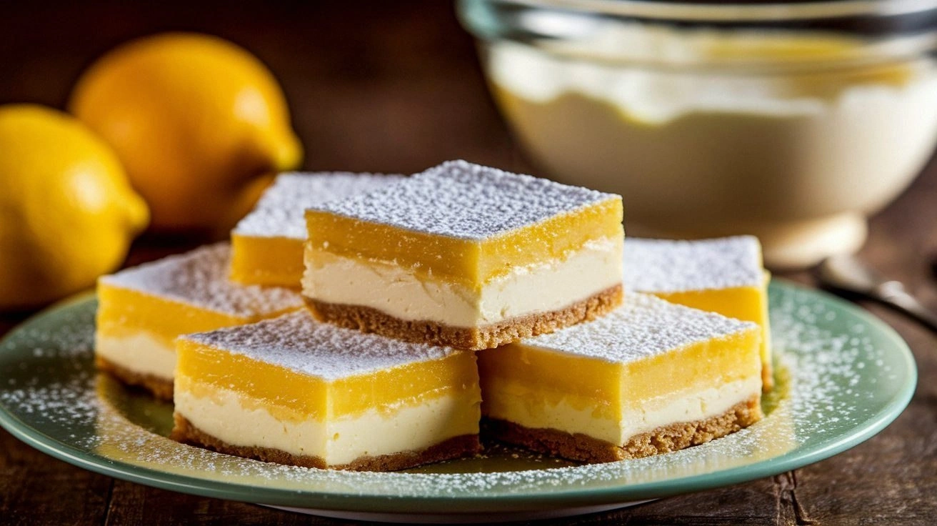 Cream Cheese Lemon Bars Recipe