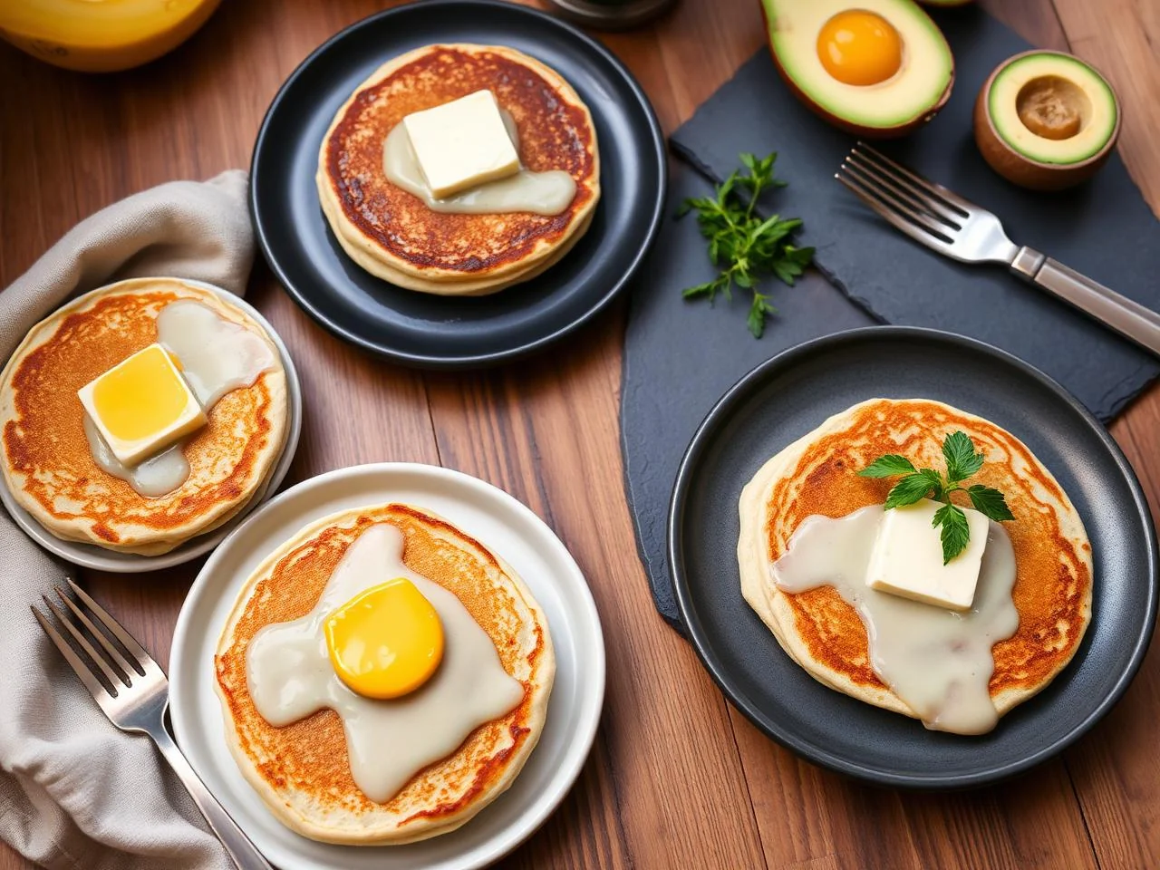 Cream Cheese Pancakes