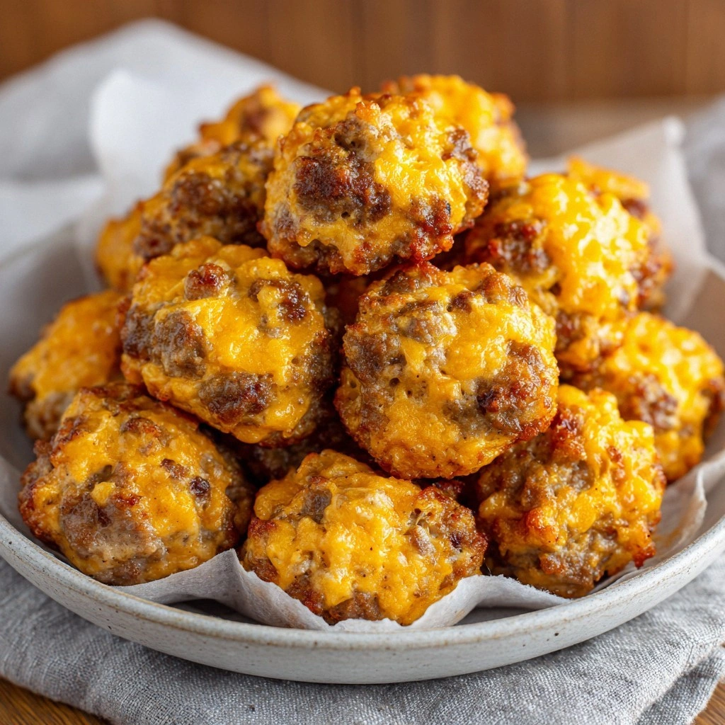 Cream Cheese Sausage Balls