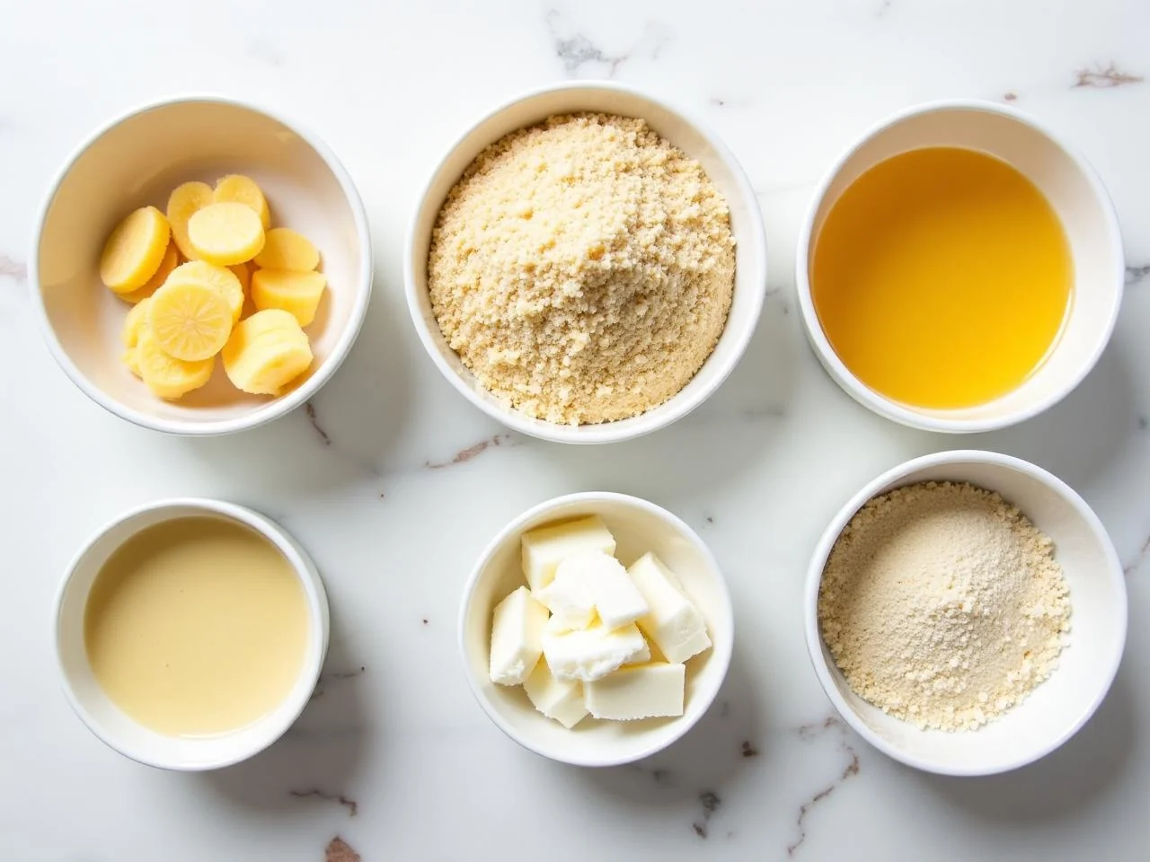 Ingredients for Cream Wafers