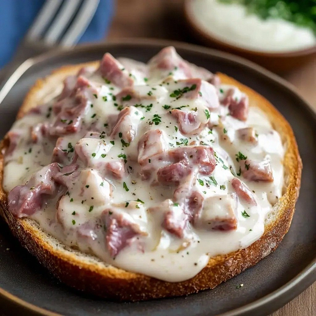 Creamed Chipped Beef on Toast Recipe is a must-try!