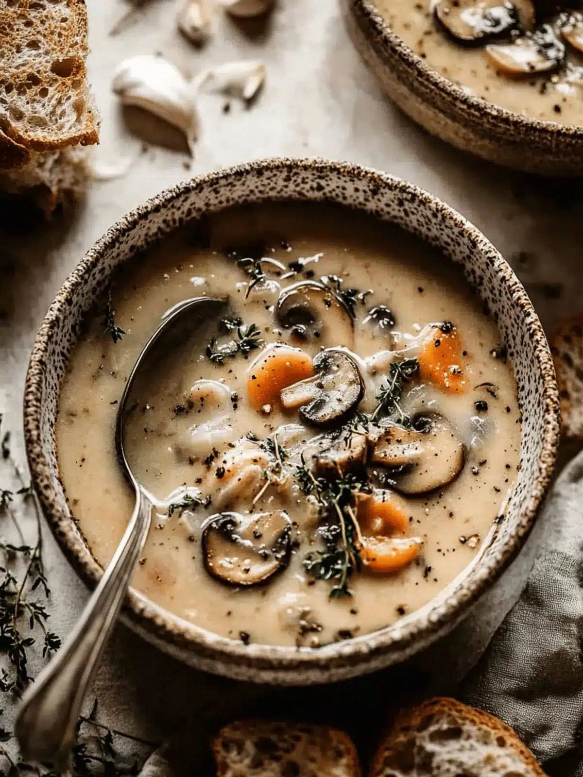 Creamless Mushroom Soup: A Hea