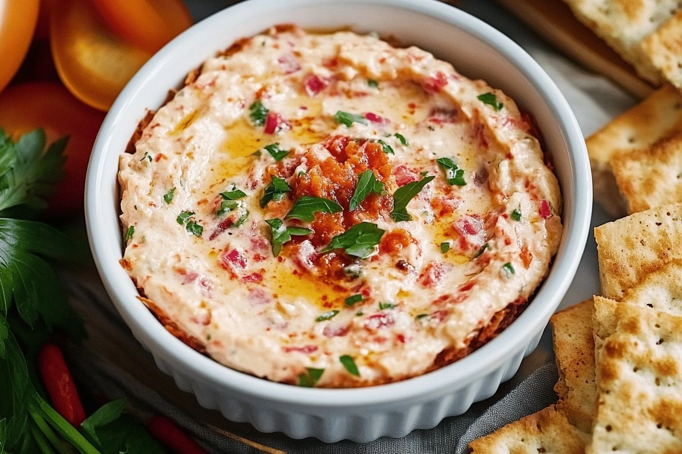 Creamy and Easy Pimento Dip Re