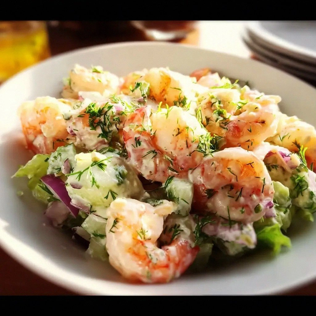 Creamy and Refreshing Shrimp S