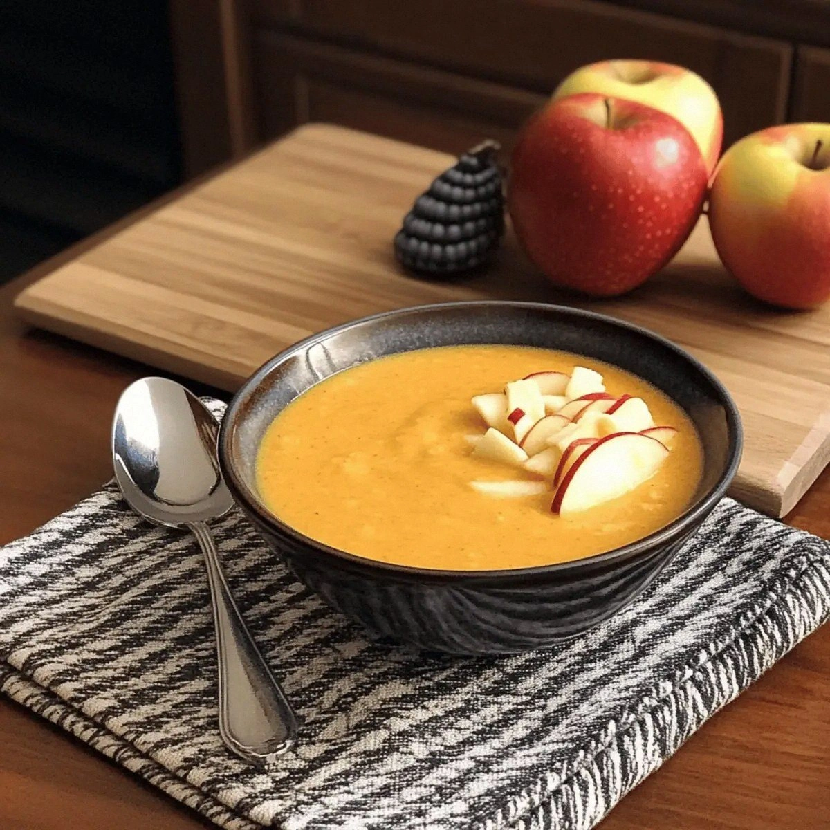 Creamy Apple Cheddar Soup: Your Fall Comfort in a Bowl
