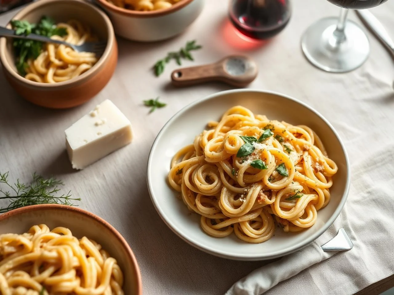 Creamy Artichoke Pasta Bake
