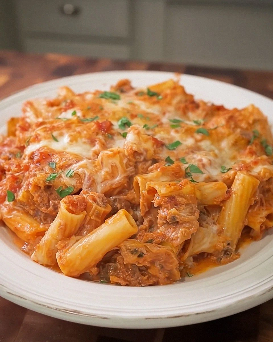 Creamy Baked Ziti Recipe
