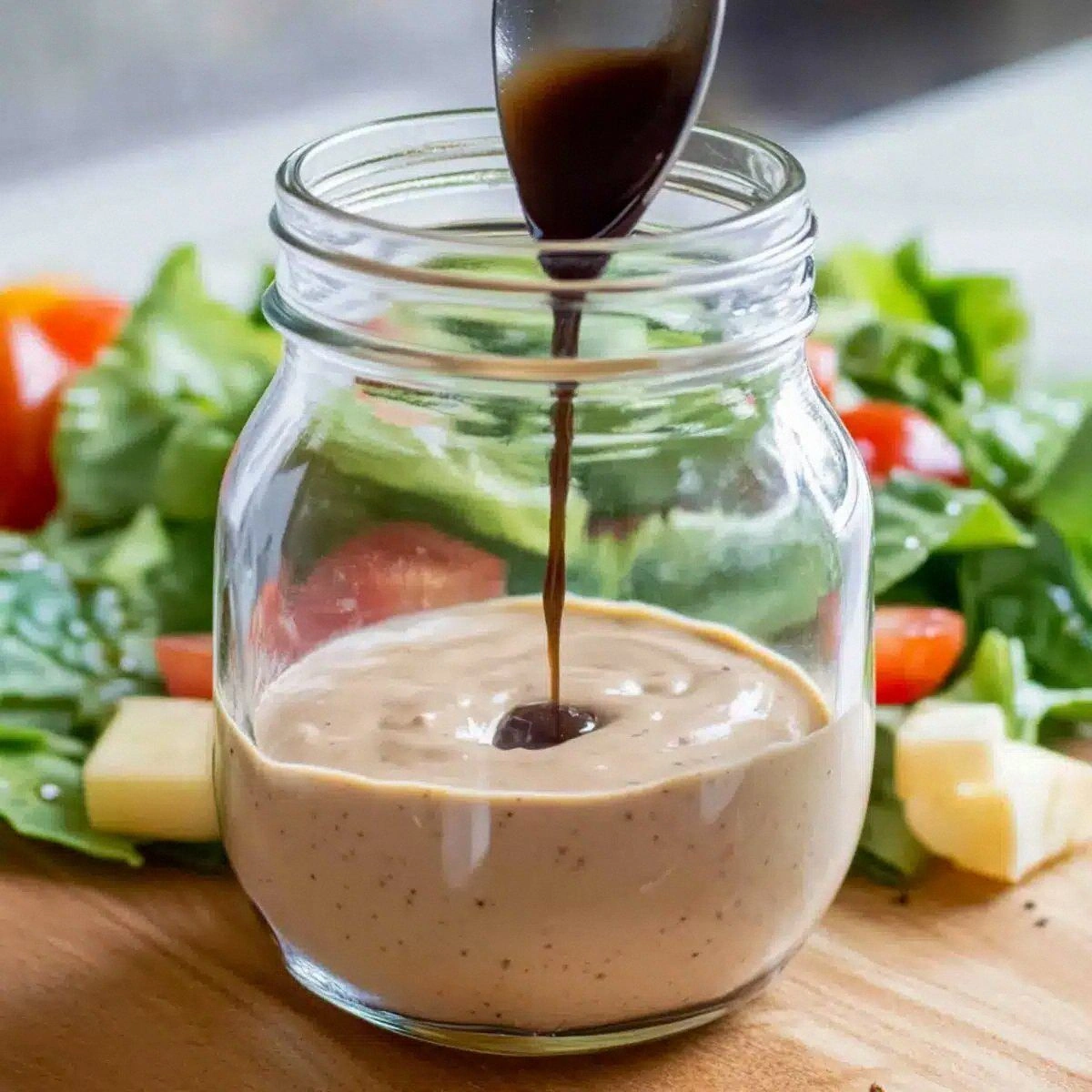 Creamy Balsamic Greek Yogurt Dressing for Fresh Flavor Bliss