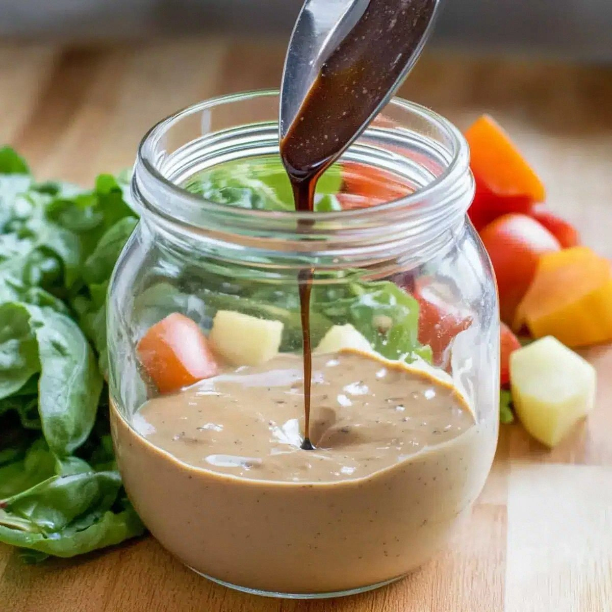 Creamy Balsamic Greek Yogurt Dressing for Fresh Flavor Bliss