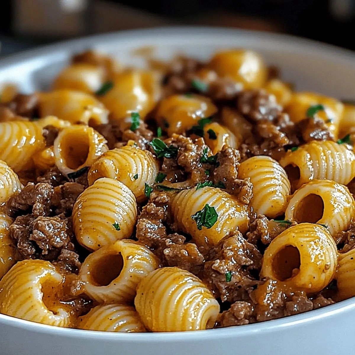 Creamy Beef and Shells: A Quick Comfort Food Classic