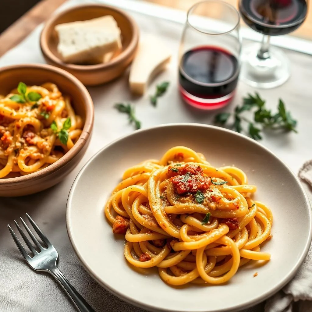 Creamy Bell Pepper Pasta Bake