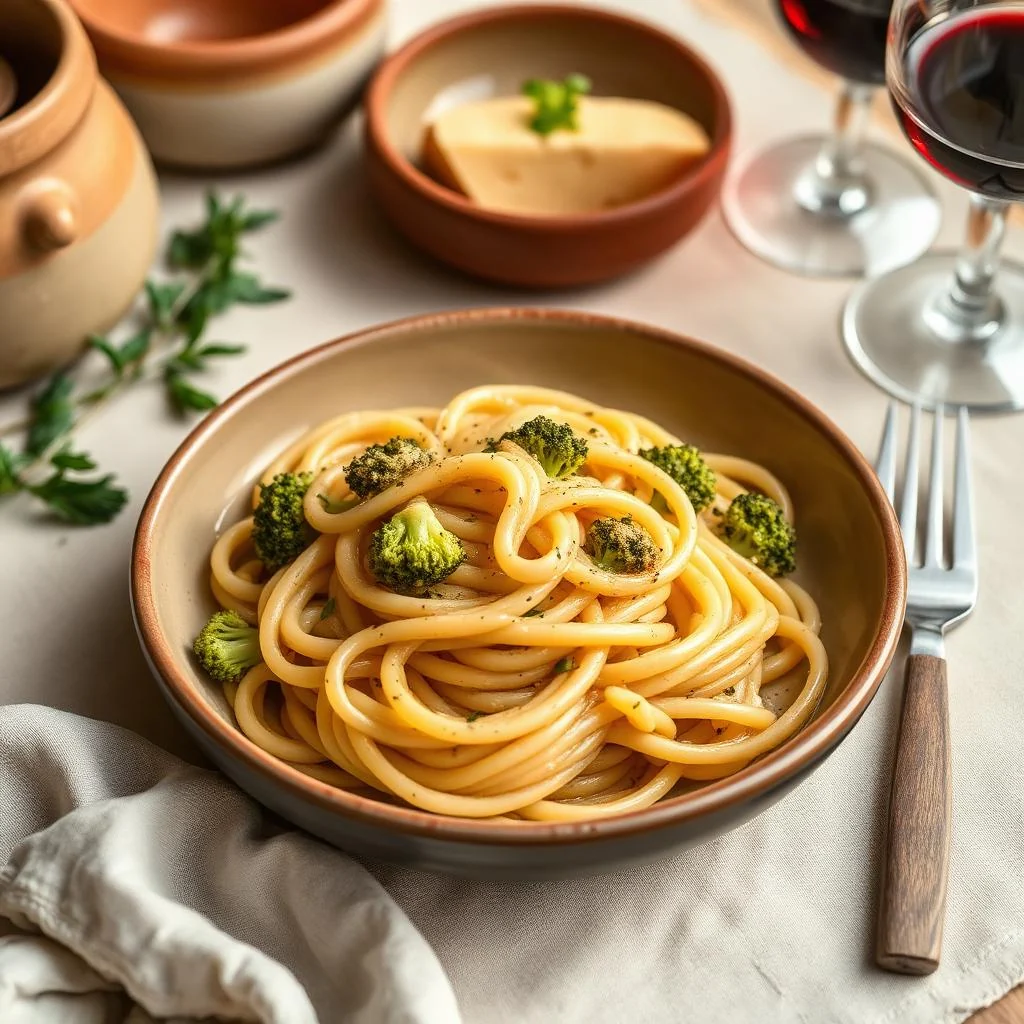 Creamy Broccoli Pasta Bake