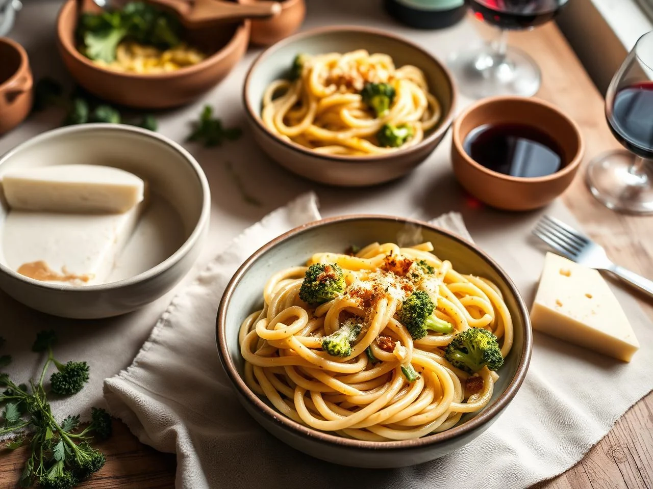 Creamy Broccoli Pasta Bake
