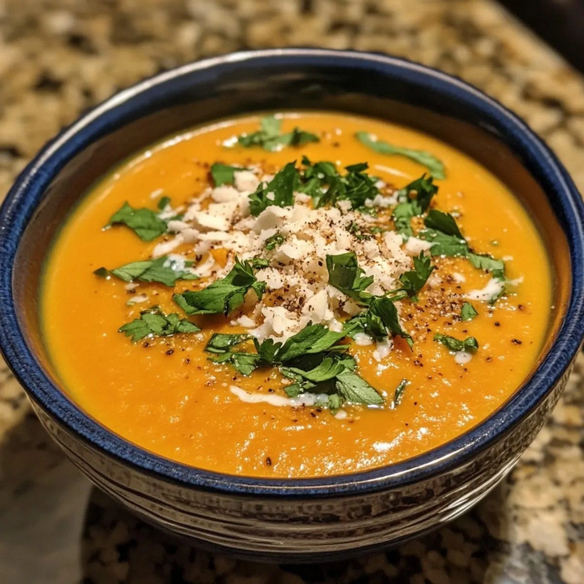 Creamy Carrot and Coconut Soup
