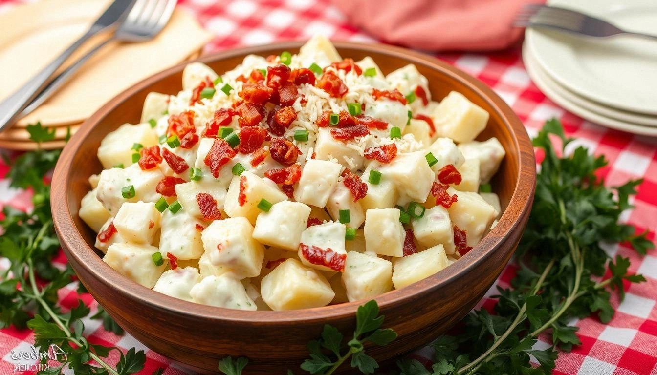 Creamy Cheesy Bacon Ranch Pota
