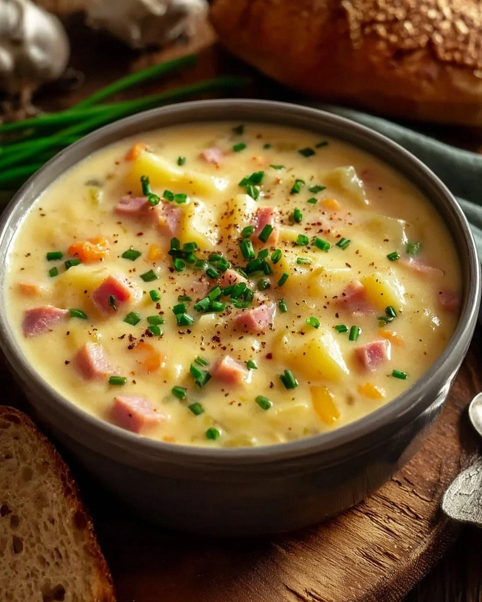 Creamy Cheesy Ham Chowder Recipe: A Must-Try Delight!