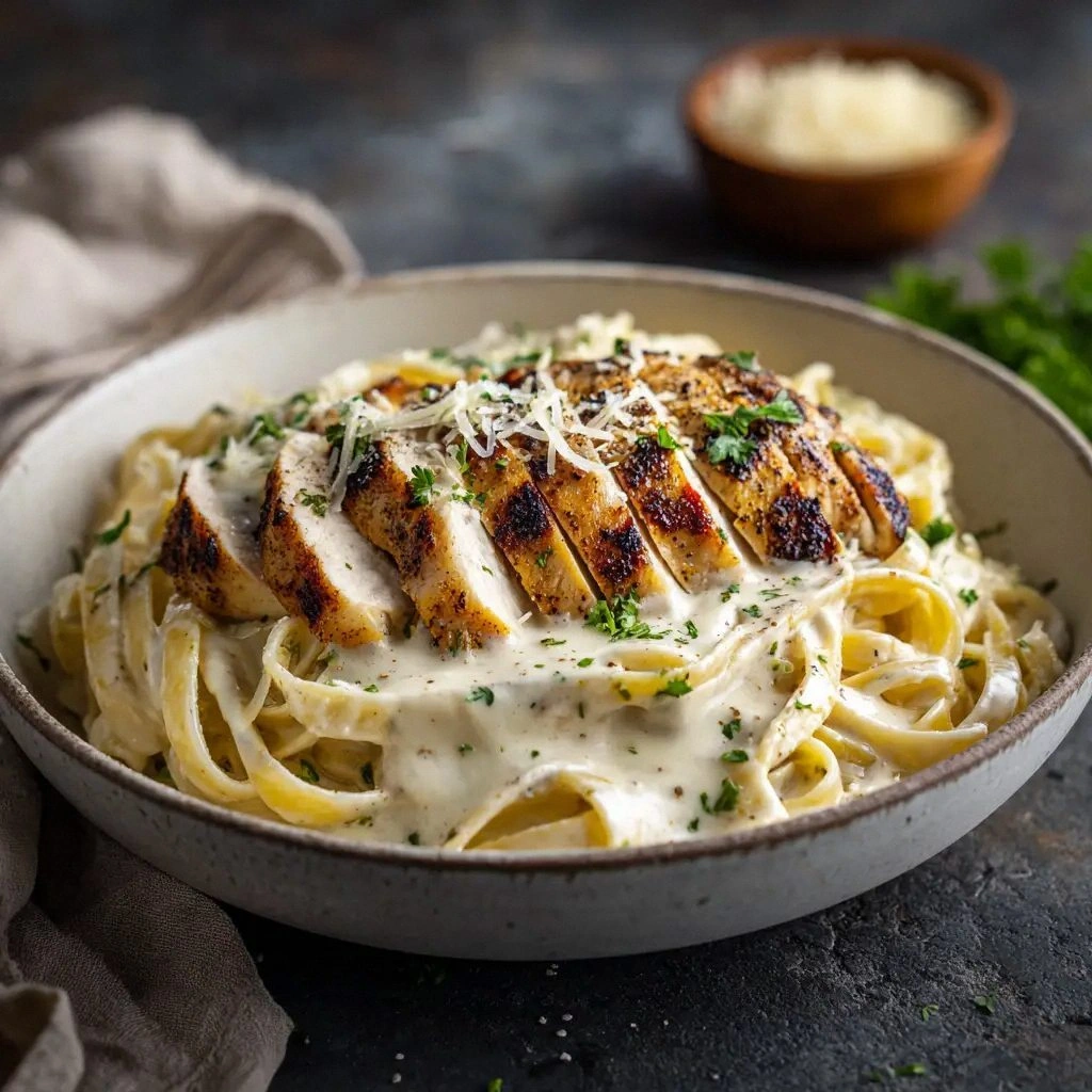Creamy Chicken Alfredo Recipe: