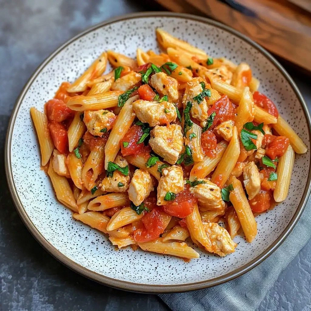 Creamy Chicken Penne Arrabbiat
